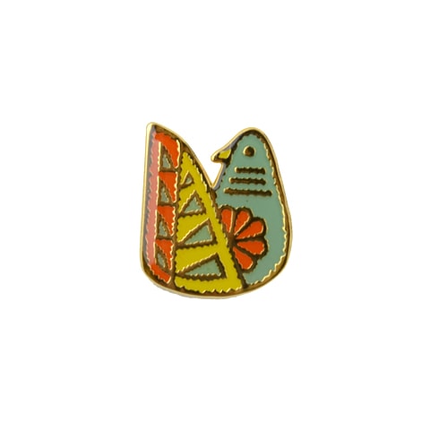 福田利之ピンバッジ 花鳥｜恵文社一乗寺店 オンラインショップ