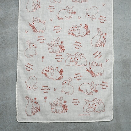 夜長堂 ふんわりてぬぐい (du lapin)｜恵文社一乗寺店 オンラインショップ