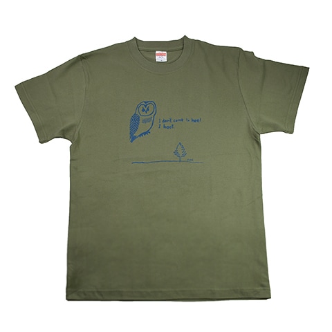 編集グループSURE 2024「フクロウ hoot！」Tシャツ｜恵文社一乗寺店