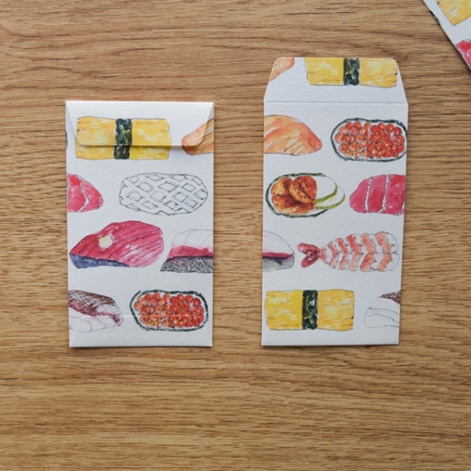 イイダ傘店 ぽち袋 （寿司）｜恵文社一乗寺店 オンラインショップ