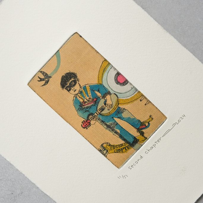 18)イシイアツコ 銅版画作品「second chapter」｜恵文社一乗寺店