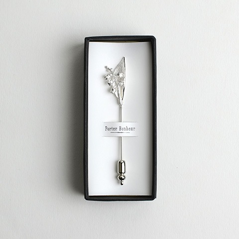 Anano すずらんのピンブローチ｜恵文社一乗寺店 オンラインショップ