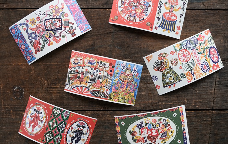 夜長堂×関美穂子 デザインメモロール｜恵文社一乗寺店 オンラインショップ