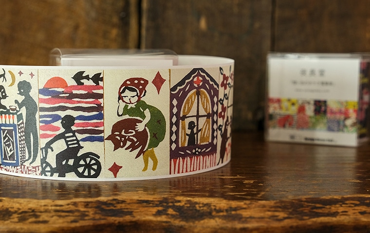 夜長堂×関美穂子 デザインメモロール｜恵文社一乗寺店 オンラインショップ