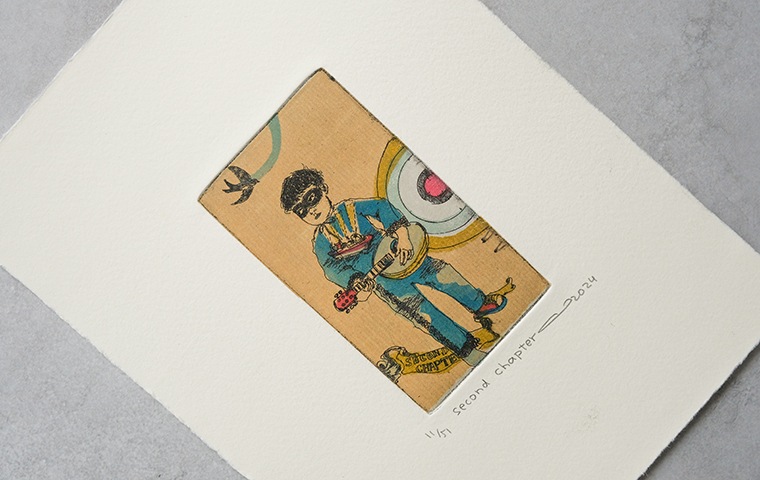 18)イシイアツコ 銅版画作品「second chapter」｜恵文社一乗寺店