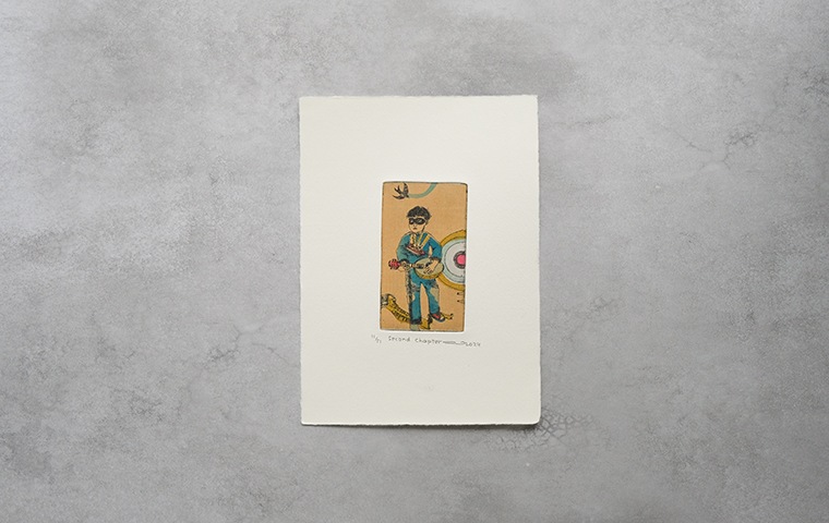 18)イシイアツコ 銅版画作品「second chapter」｜恵文社一乗寺店