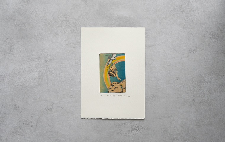 20)イシイアツコ 銅版画作品「release」｜恵文社一乗寺店 オンライン