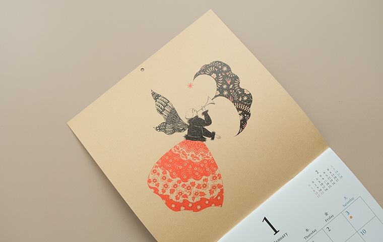 特典つき・サイン入り】杉本さなえカレンダー2026｜恵文社一乗寺