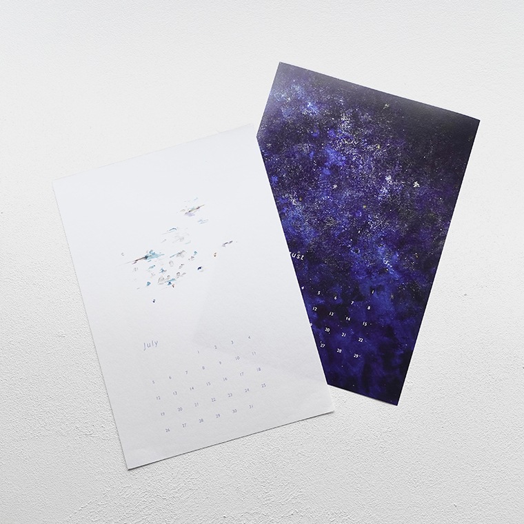 haruka kiyohara 2026 drawing calendar 