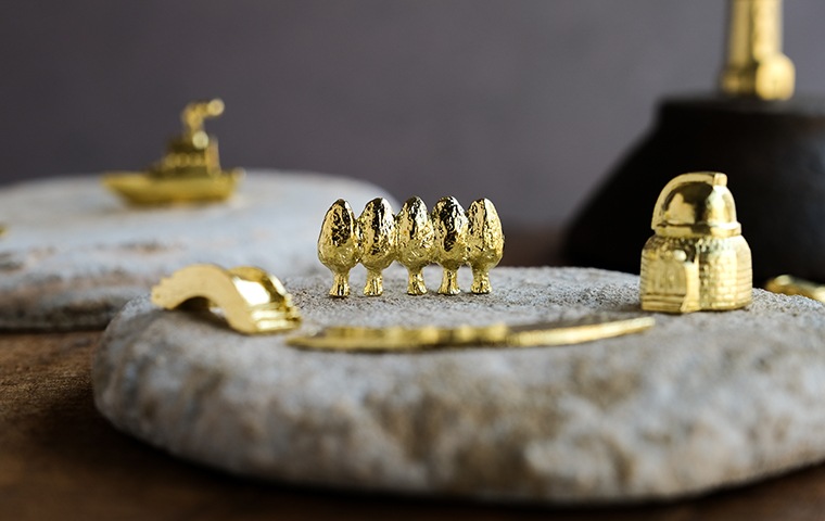 穀雨 真鍮オブジェ (XS-03) 小さな木々｜恵文社一乗寺店 オンライン