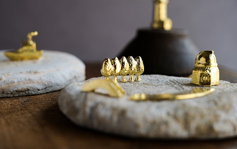 穀雨 真鍮オブジェ (XS-03) 小さな木々｜恵文社一乗寺店 オンライン