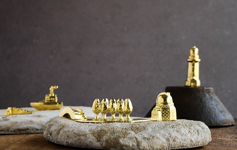 穀雨 真鍮オブジェ (XS-03) 小さな木々｜恵文社一乗寺店 オンライン