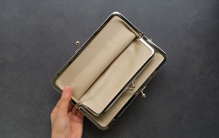 牛革がま口長財布｜恵文社一乗寺店 オンラインショップ