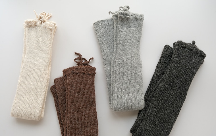 PUENTE レッグウォーマー[リブ編み]｜恵文社一乗寺店 オンラインショップ