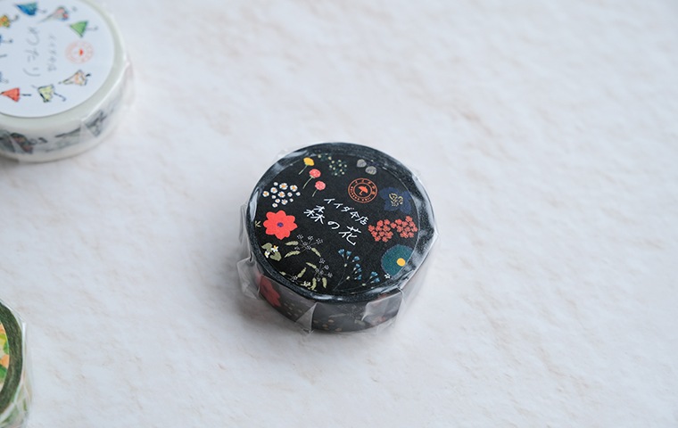 イイダ傘店 マスキングテープ（森の花）｜恵文社一乗寺店 オンライン