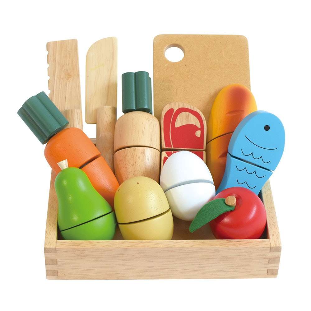 ボリュームたっぷり！ベーシックなおままごとセット