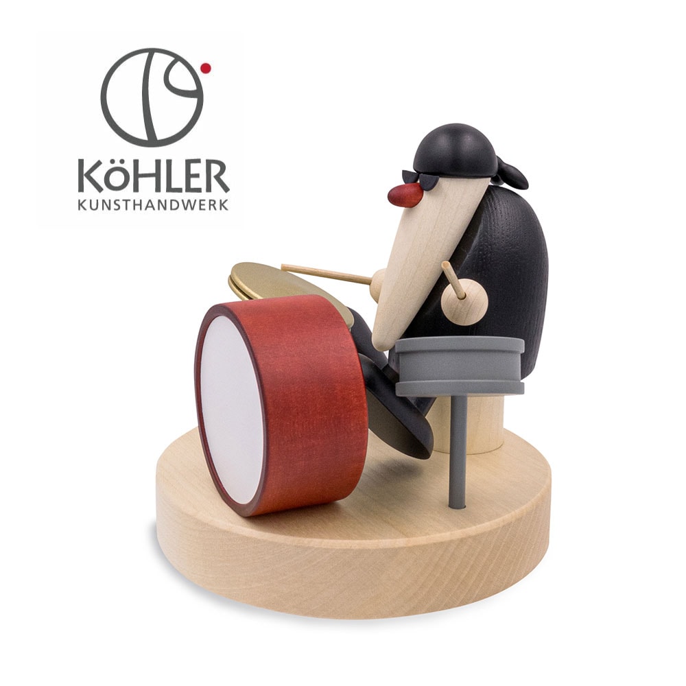 KÖHLER工房　ケーラー　ドイツ　木製　クリッペ　生誕 聖誕セット3人(大) – ドイツ・ザイフェンの木のおもちゃ seiffen