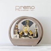 【今季分完売】五月人形 コンパクト Premo Gray（プリモ グレイ）| モダングレーデザインケース
