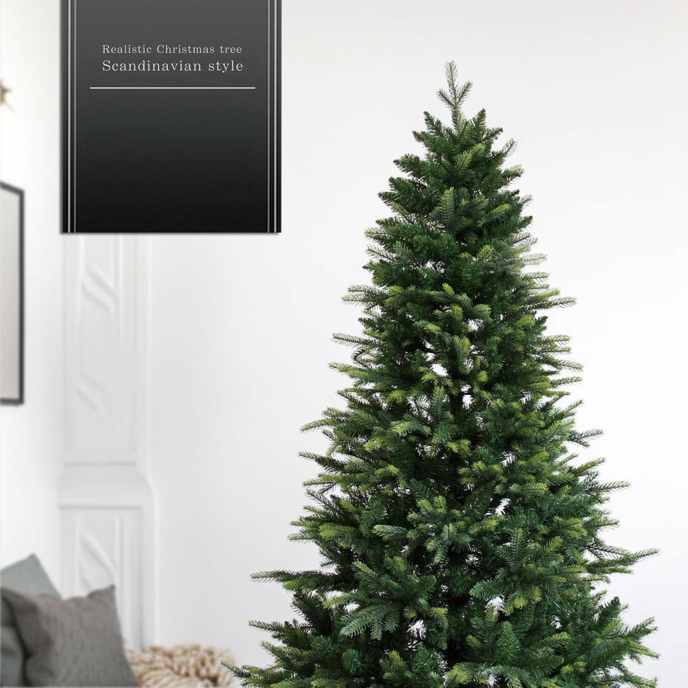 【簡単組立式】クリスマスツリー 北欧 おしゃれ ツリー単品 120cm 150cm 180cm 分割式