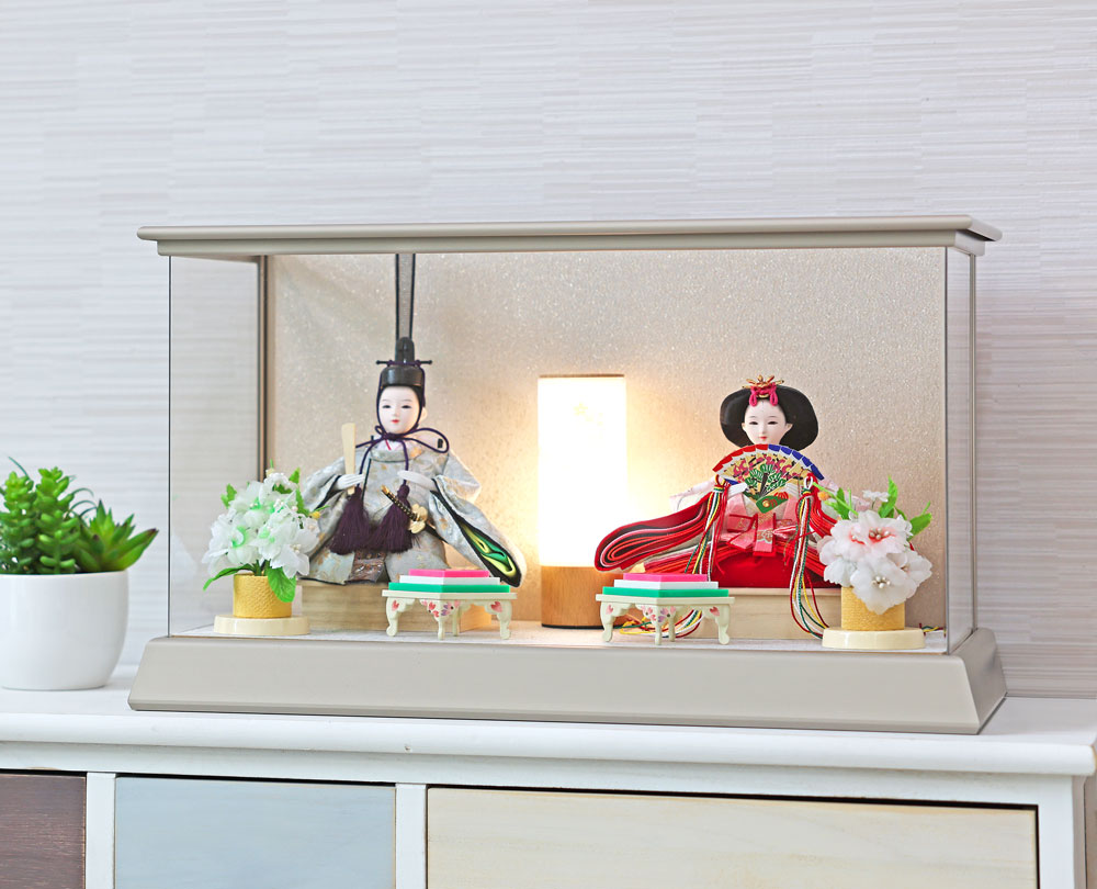 【新品・未開封】スリジエ　コンパクト雛人形 雛人形 コンパクト Cerisier(スリジエ)｜上品でエレガントな