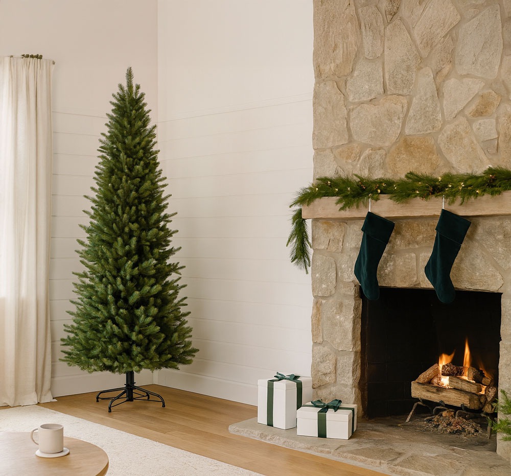 【簡単組立式】CLAREX SLIM(クラレックス スリム) ポーランド製 高級 ツリー単品 120cm 150cm 180cm 220cm 240cm 分割式