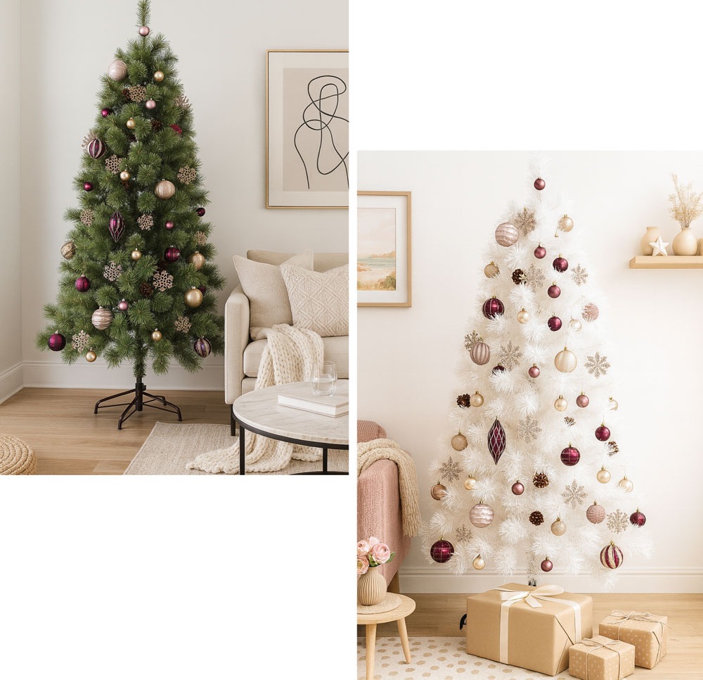 クリスマスツリー シック フルセット オーナメント 高級 お洒落 飾り