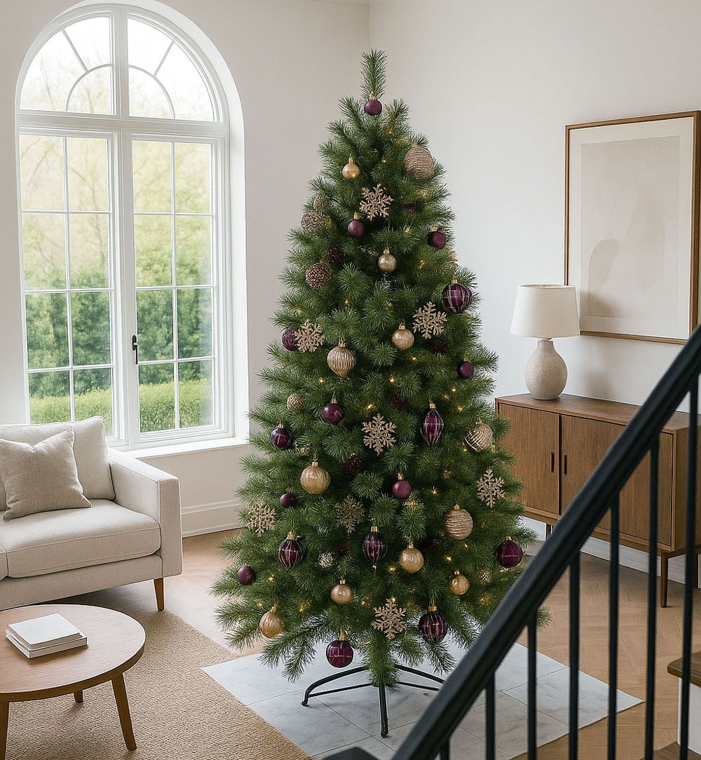 クリスマスツリー シック フルセット オーナメント 高級 お洒落 飾り