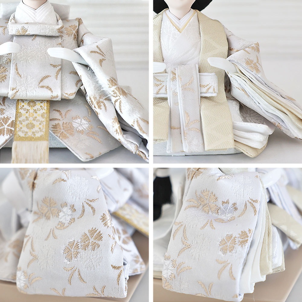 雛人形 コンパクト TSUKI(ツキ) ケース飾り｜ケースカラー・衣装柄で