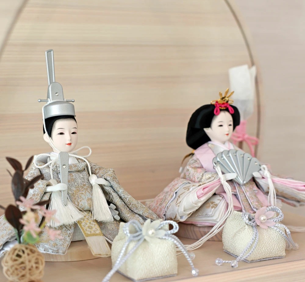 雛人形 コンパクト Premo hinoki(プリモ ヒノキ) ケース飾り premoシリーズ｜檜の雰囲気漂う雛人形