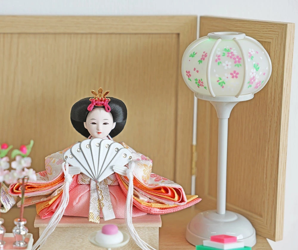 雛人形 コンパクト sandanmini 三段段飾り｜コンパクトな三段飾り