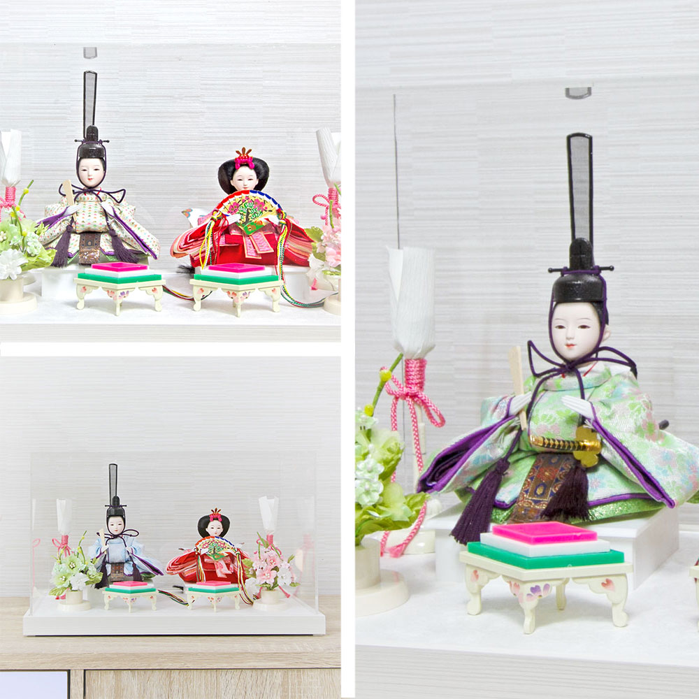 La Pucelle（ラピュセル）公式　雛人形（2025年度版） 雛人形 コンパクト La Pucelle(ラピュセル)｜洗練された雛人形