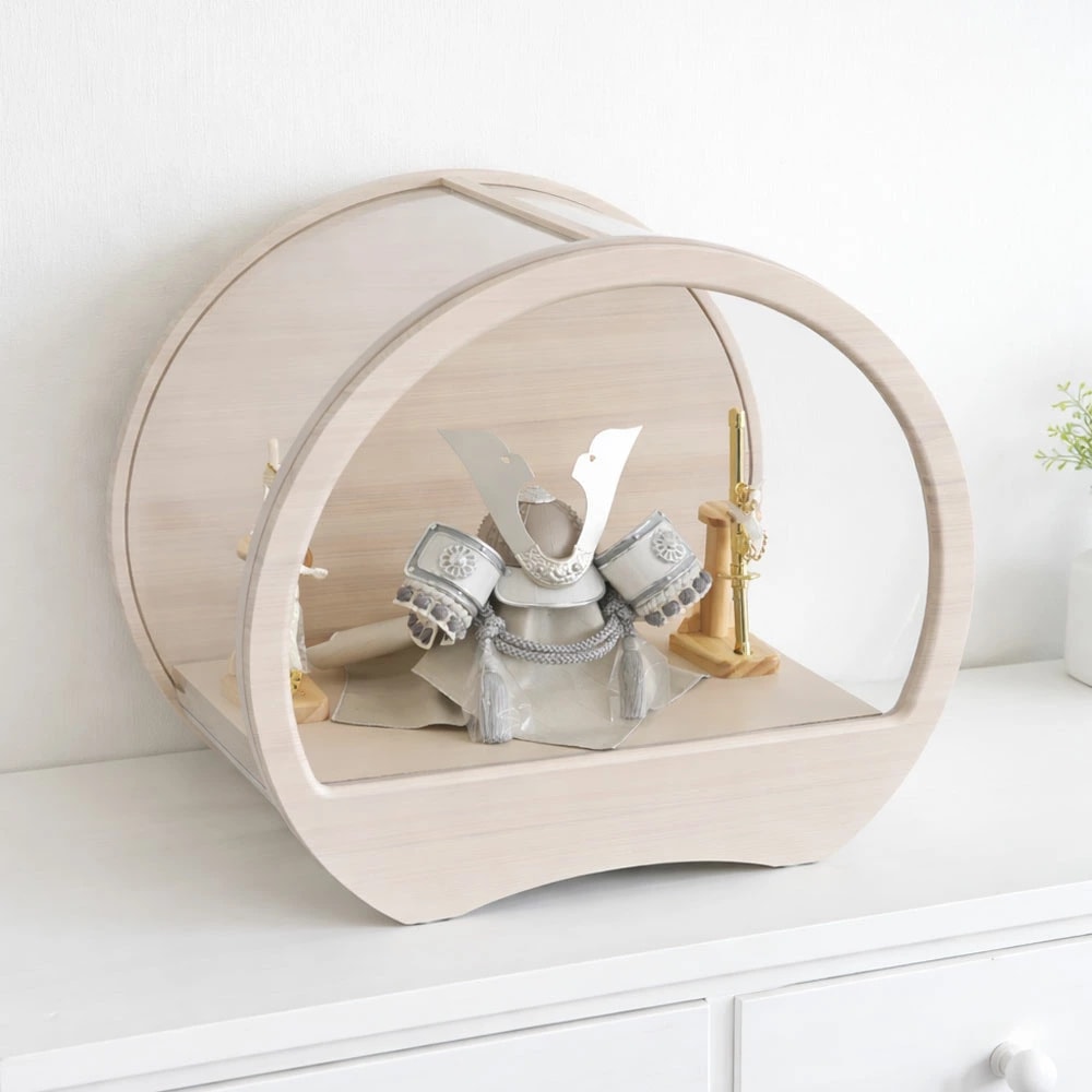 五月人形 コンパクト Premo -HINOKI PREMIUM STYLE-（プリモ ヒノキプレミアムスタイル）| 本檜ケース飾り