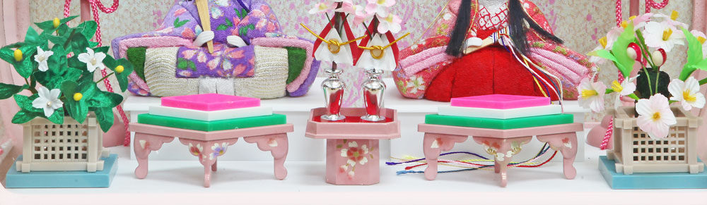 雛人形 コンパクト Premo mini(プリモ ミニ) 丸型木製ケース ミニ｜小さくて可愛い雛人形