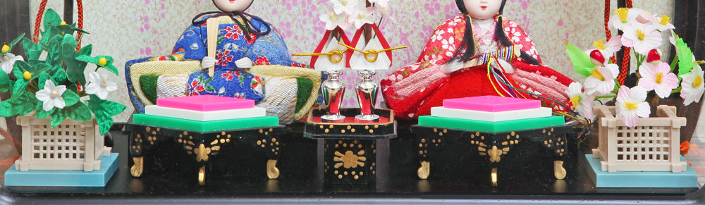 雛人形 コンパクト Premo mini(プリモ ミニ) 丸型木製ケース ミニ｜小さくて可愛い雛人形