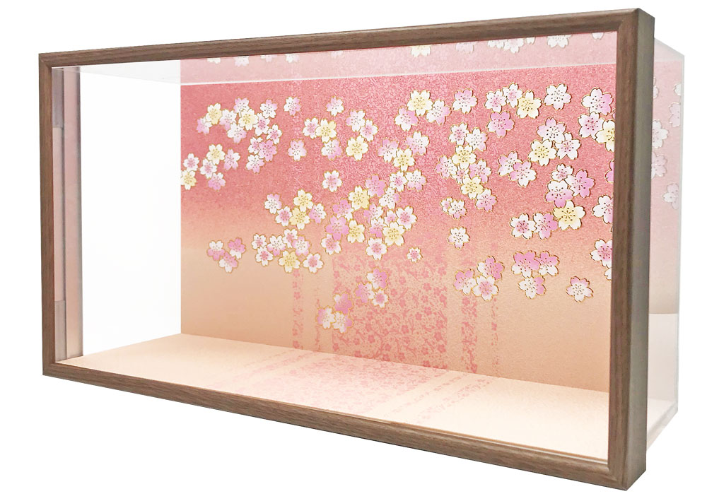 雛人形 コンパクト 壁掛けケース 親王飾り｜省スペースでおしゃれな雛人形