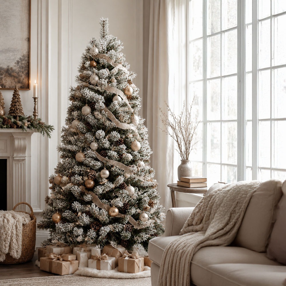 クリスマスツリー スノー 120cm 150cm 180cm 210cm 240cm 大型