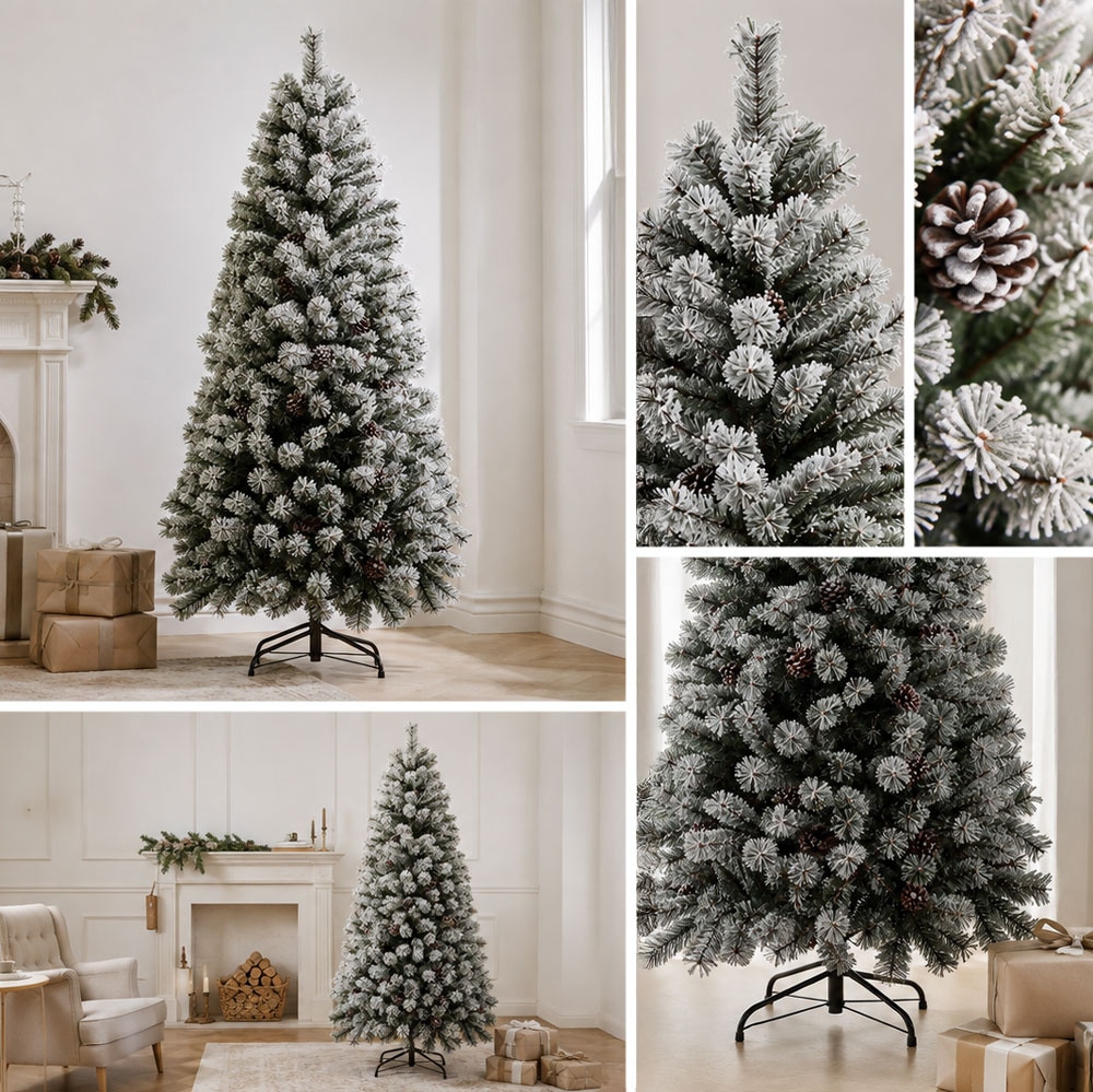 クリスマスツリー スノー 120cm 150cm 180cm 210cm 240cm 大型