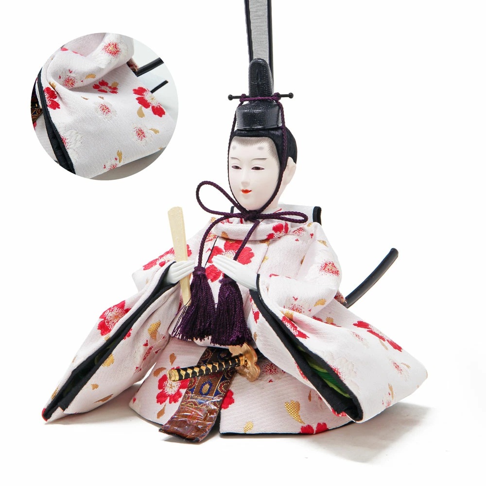 雛人形 コンパクト PINK GOLD(ピンク ゴールド) 収納｜華やかな収納雛人形