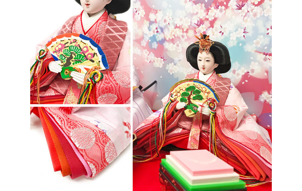 雛人形 コンパクト OVAL(オーバル)｜どこから見ても美しい雛人形