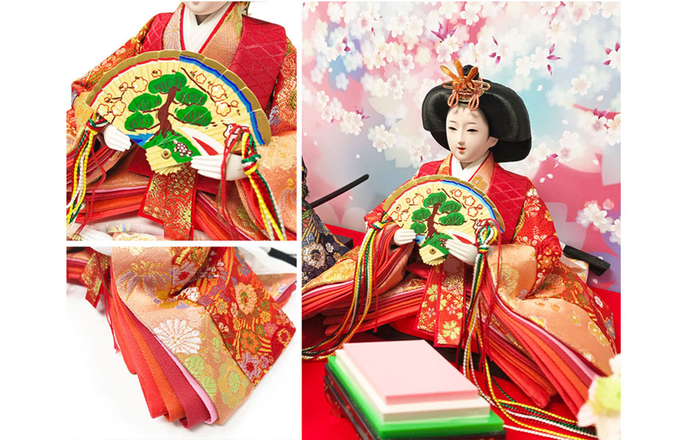 雛人形 コンパクト OVAL(オーバル)｜どこから見ても美しい雛人形