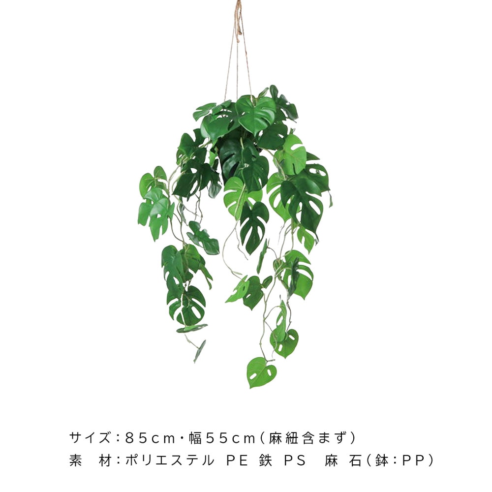 ヒメモンスハンギング 85cm｜恵月人形本舗