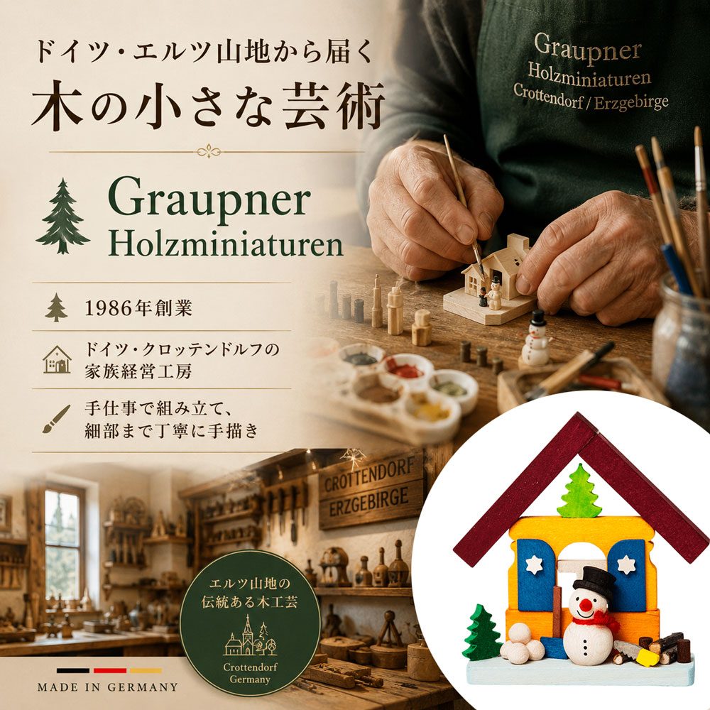 Graupner Holzminiaturen（グラウプナー・ホルツミニアトゥーレン