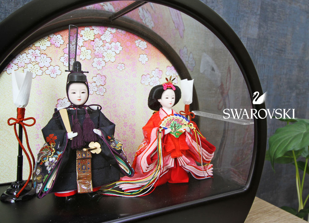 雛人形 コンパクト Premo Swarovski(プリモ スワロフスキー