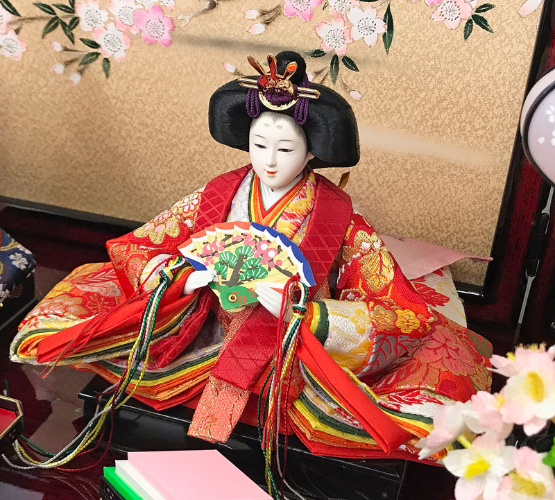 雛人形 コンパクト 高級平飾り｜上質な雛人形 コンパクト