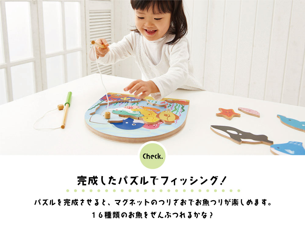 2層のパズルフィッシング