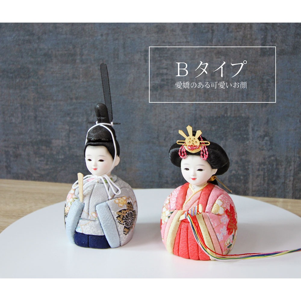 雛人形 コンパクト ROCORO CHRISTA(ロコロ クリスタ) 六角収納ケース｜モダン雛人形