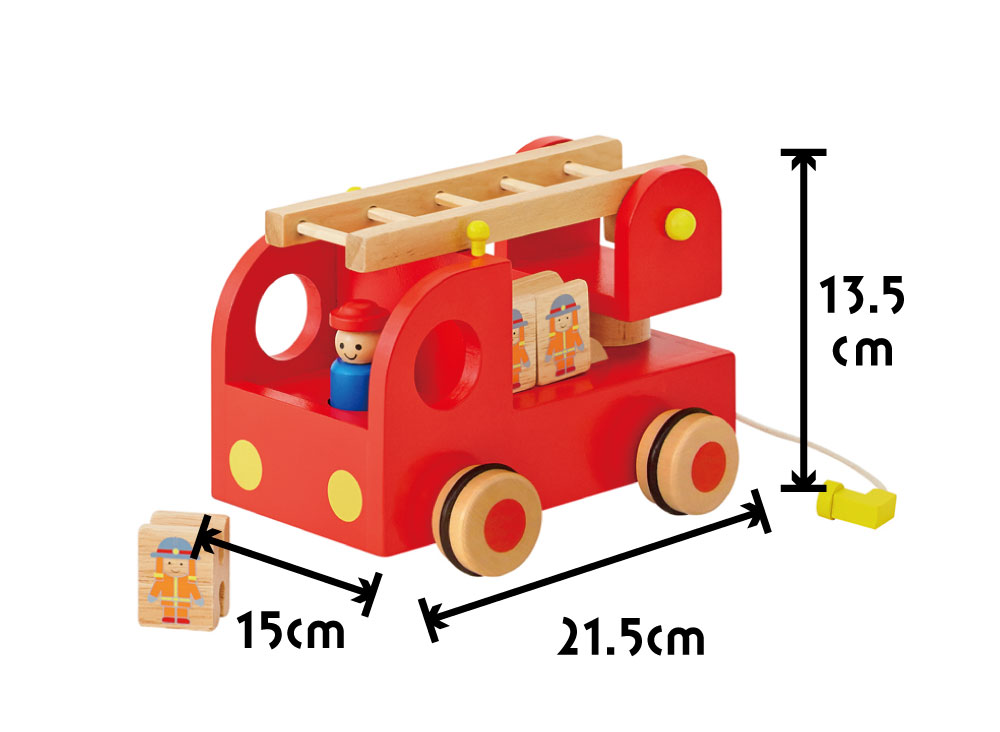 カタカタ森の消防車