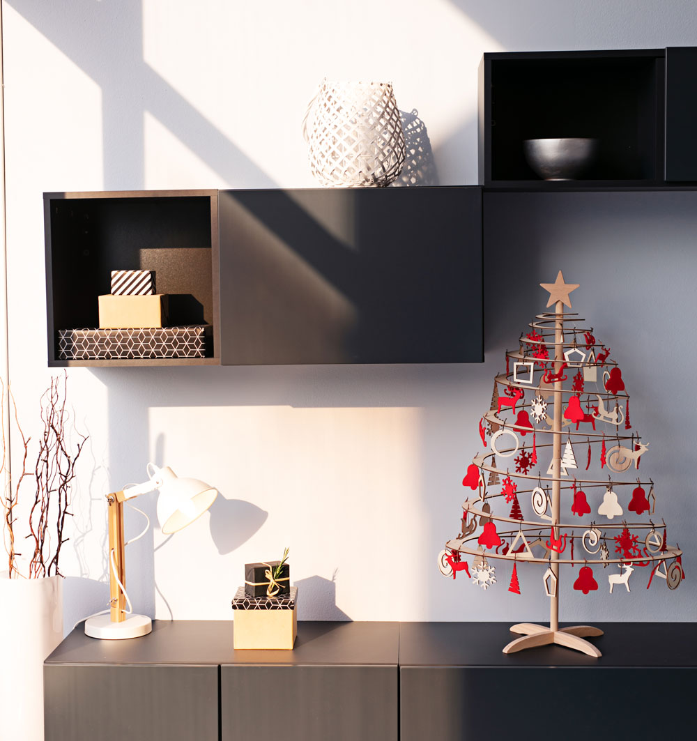 スパイラ ツリー単品 42cm 85cm 138cm コンパクト おしゃれ｜恵月人形本舗