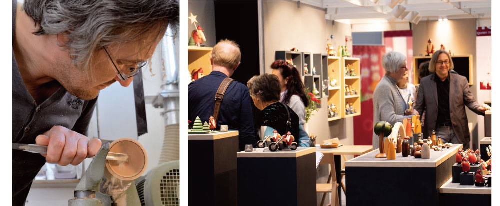 Kohler(ケーラー) バルーン(緑) ドイツ製 高級 木製オブジェ