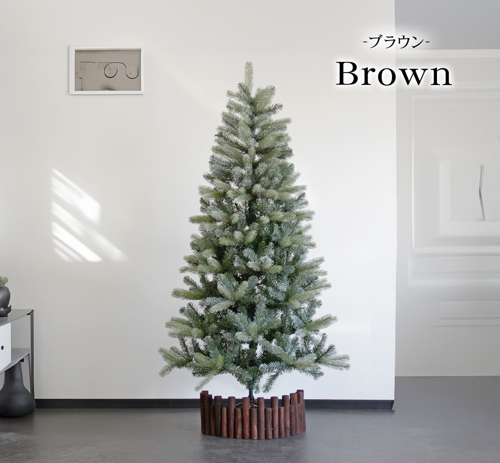 木製ツリーログフェンス ツリースカート オーナメント単品 コンパクト